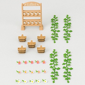 Sylvanian Families - Садовый декор (Epoch, 5224Kst)